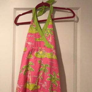 Lily Pulitzer Halter Dress- SOLD
